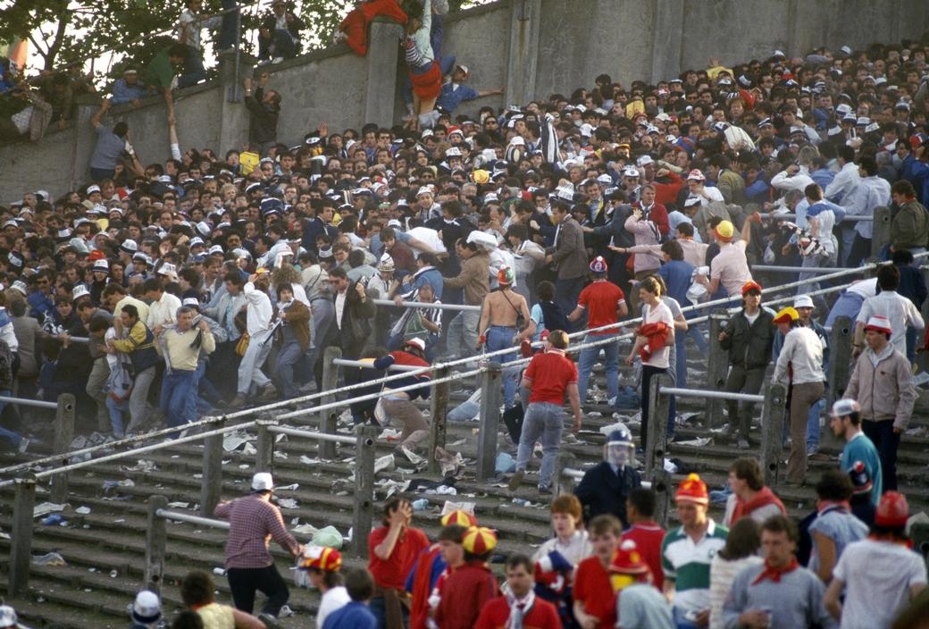 ТрагедиЯ на матче ливерпуль ювентус в 1985