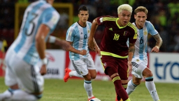 Аргентина вырвала ничью у Венесуэлы в отборе ЧМ-2018, уступая 0:2